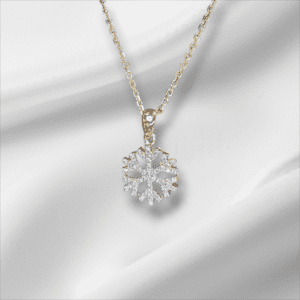 Diamond Snowflake Pendant